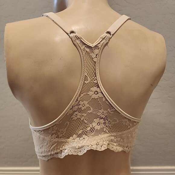 Maidenform Bra 38B Nude Underwire Lined Front Closure 07112 Racerback - Picture 2 of 3